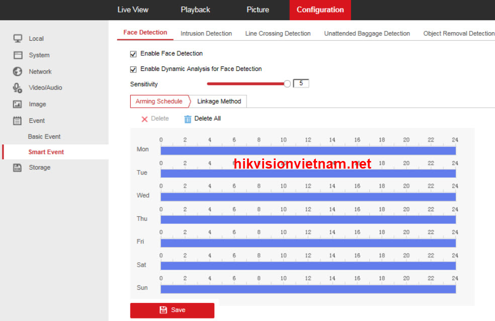 HƯỚNG DẪN CẤU HÌNH CHỨC NĂNG NHẬN DIỆN KHUÔN MẶT TRÊN CAMERA HIKVISION
