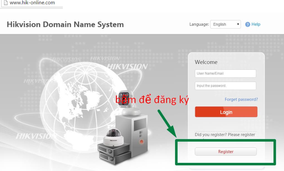 CẤU HÌNH TÊN MIỀN XEM CAMERA IP/DVR/NVR  HIKVISION TỪ XA QUA MẠNG