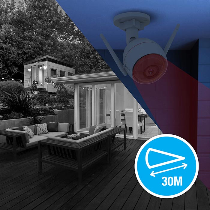 Hình ảnh về CAMERA EZVIZ NGOÀI TRỜI CS-CV310 1080P  (C3WN 1080P) (Không đèn, không còi)