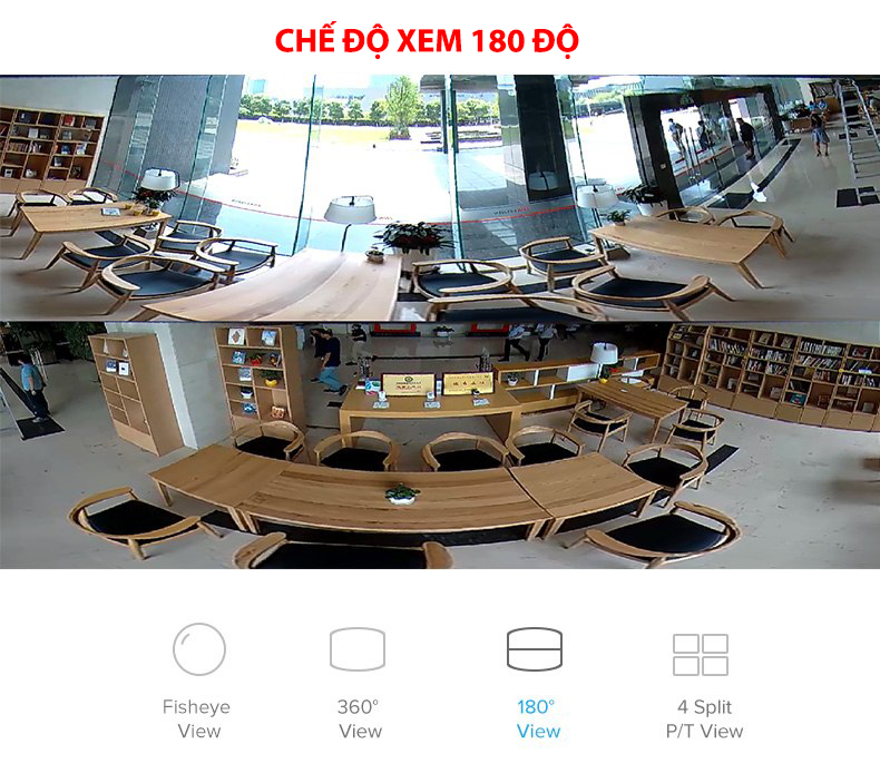 Hình ảnh về CAMERA IP WIFI MẮT CÁ TOÀN CẢNH EZVIZ CS-CV346-A0-7A3WFR (Mini Pano)