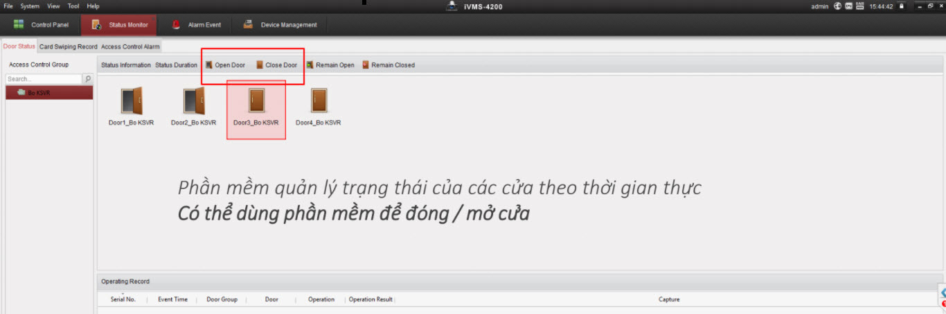 HƯỚNG DẪN CÀI ĐẶT BỘ ACCESS CONTROLLER HIKVISION SH-K3801/02/04