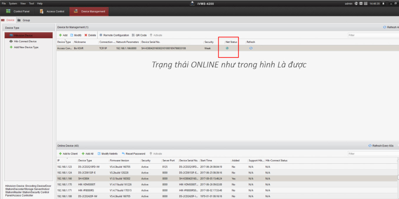 HƯỚNG DẪN CÀI ĐẶT BỘ ACCESS CONTROLLER HIKVISION SH-K3801/02/04
