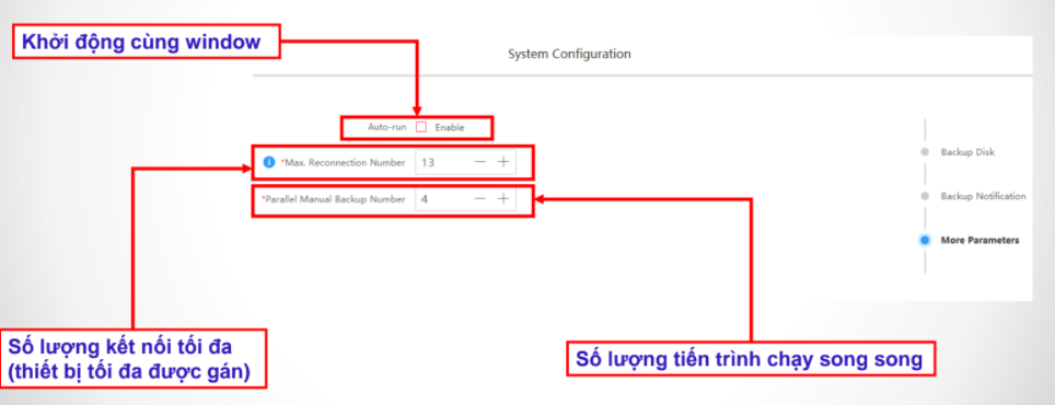 HƯỚNG DẪN BACKUP DỮ LIỆU BẰNG PHẦN MỀM REMOTE BACKUP HIKVISION
