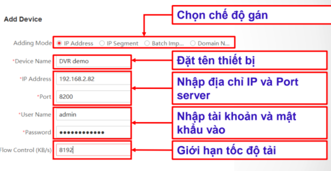 HƯỚNG DẪN BACKUP DỮ LIỆU BẰNG PHẦN MỀM REMOTE BACKUP HIKVISION