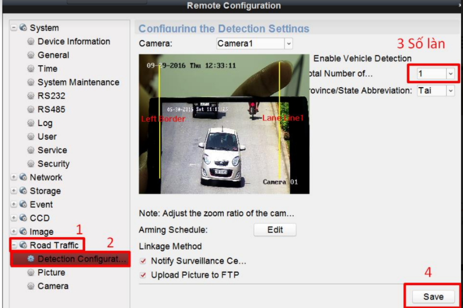 HỆ THỐNG GIÁM SÁT BÃI ĐỖ XE, CHỤP HÌNH, TÌM KIẾM BIỂN SỐ XE CỦA CAMERA HIKVISION