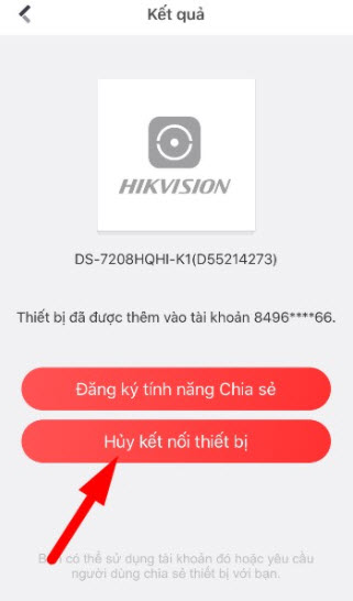 MUỐN TRAO QUYỀN SỬ DỤNG CAMERA HIKVISION CHO NGƯỜI KHÁC MÀ KHÔNG NHỚ MẬT KHẨU
