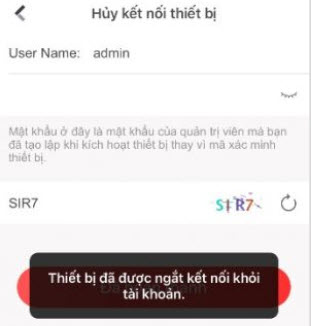 MUỐN TRAO QUYỀN SỬ DỤNG CAMERA HIKVISION CHO NGƯỜI KHÁC MÀ KHÔNG NHỚ MẬT KHẨU