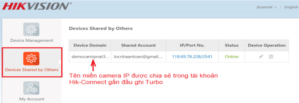HƯỚNG DẪN SỬ DỤNG GÁN CAMERA IP TỪ XA VỀ ĐẦU GHI BẰNG TÊN MIỀN HIK-CONNECT