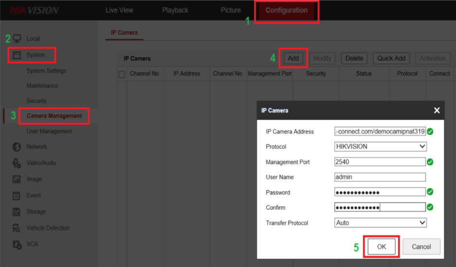 HƯỚNG DẪN SỬ DỤNG GÁN CAMERA IP TỪ XA VỀ ĐẦU GHI BẰNG TÊN MIỀN HIK-CONNECT