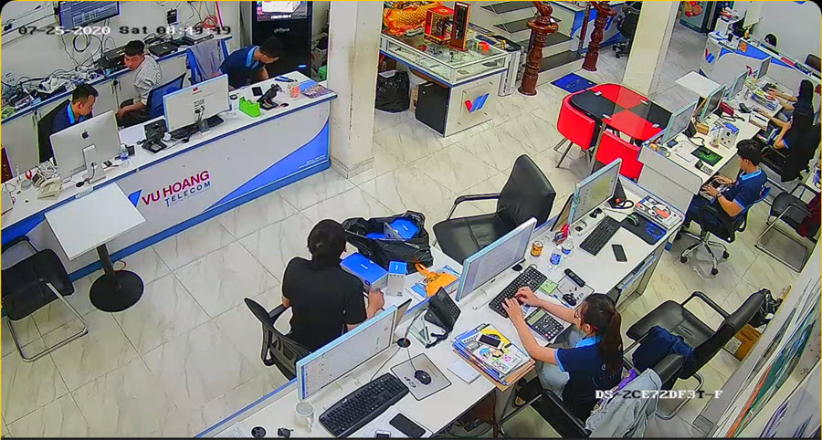 Các dòng đầu ghi tích hợp tốt với Camera HD-TVI DS-2CE10DF3T-PF