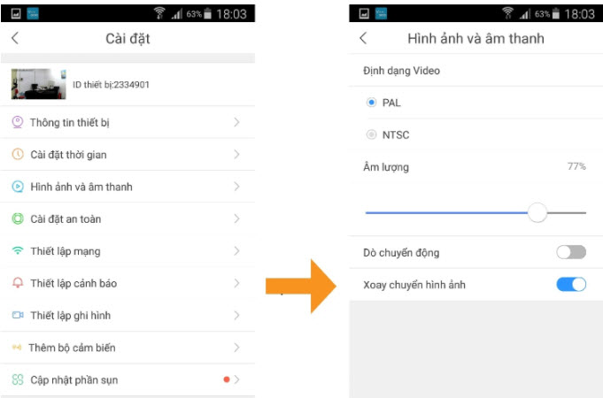 CÁCH KHẮC PHỤC CAMERA HIKVISION BỊ NGƯỢC HÌNH