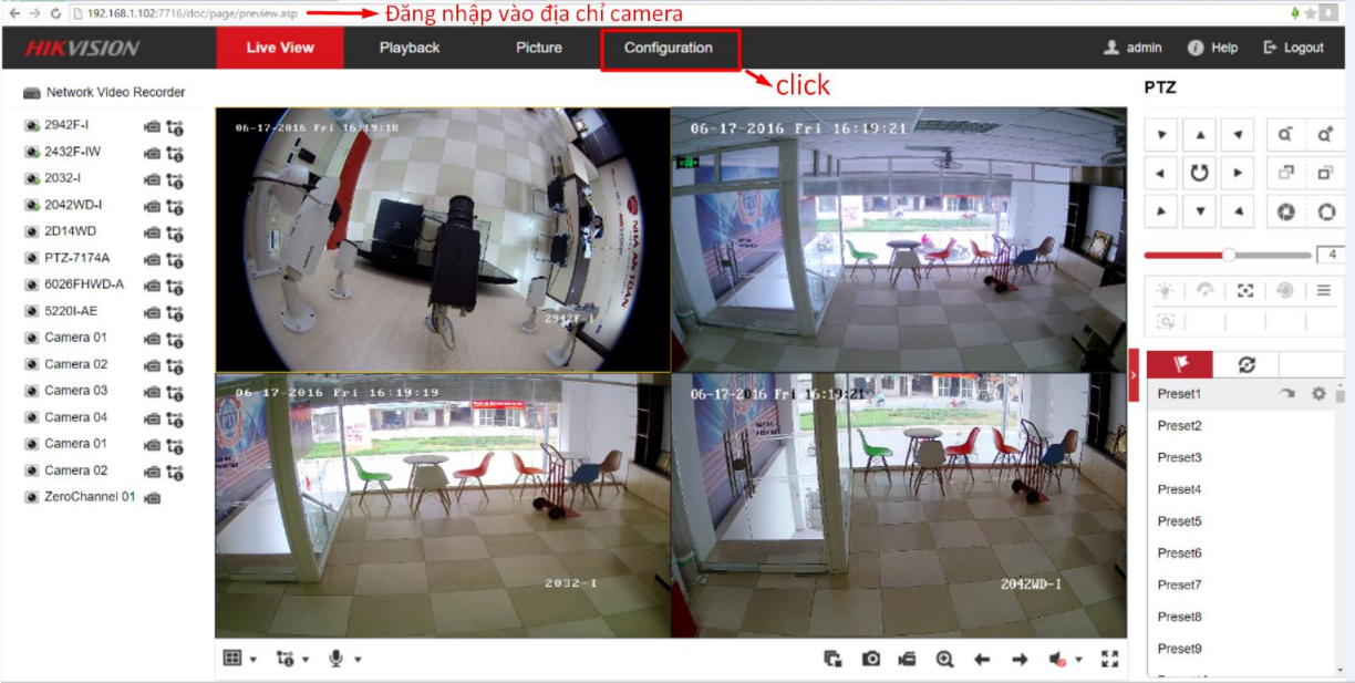 HƯỚNG DẪN UPGRADE FIRMWARE CAMERA, ĐẦU GHI HIKVISION BẰNG TRÌNH DUYỆT WEB VÀ PHẦN MỀM IVMS4200