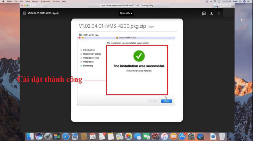 HƯỚNG DẪN CÀI ĐẶT VÀ SỬ DỤNG PHẦN MỀM IVMS-4200 CAMERA HIKVISION TRÊN MACBOOK