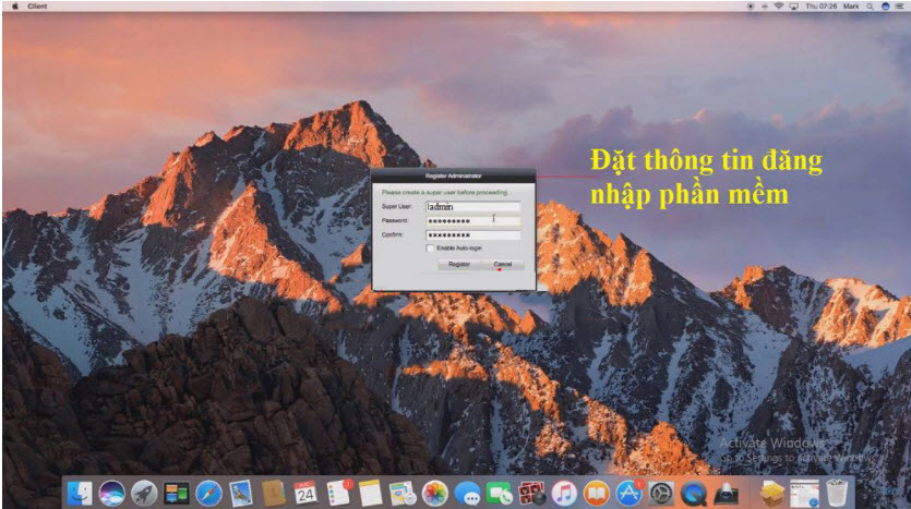 HƯỚNG DẪN CÀI ĐẶT VÀ SỬ DỤNG PHẦN MỀM IVMS-4200 CAMERA HIKVISION TRÊN MACBOOK