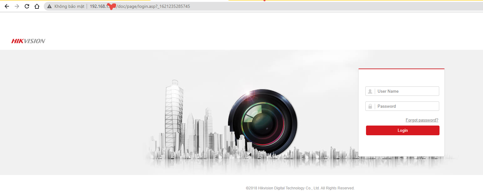 HƯỚNG DẪN XEM DUNG LƯỢNG Ổ CỨNG ĐẦU GHI HÌNH HIKVISION BẰNG ĐỊA CHỈ IP TRÊN WEB