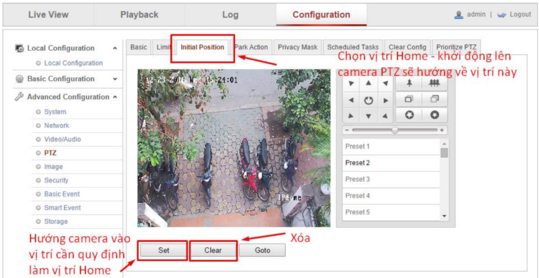 HƯỚNG DẪN SỬ DỤNG CAMERA QUAY QUÉT IP HIKVISION