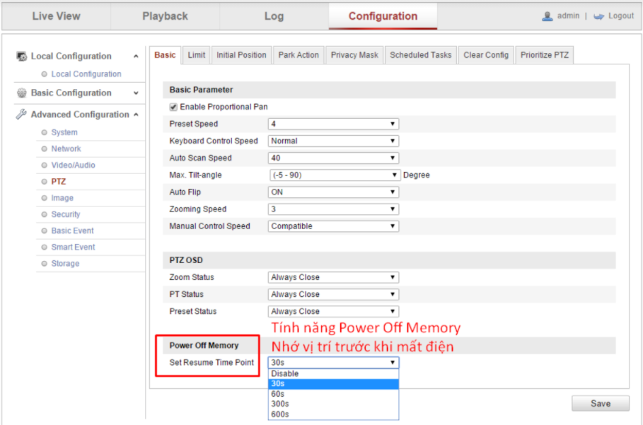 HƯỚNG DẪN SỬ DỤNG CAMERA QUAY QUÉT IP HIKVISION