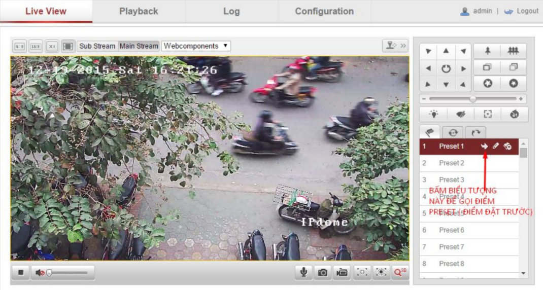 HƯỚNG DẪN SỬ DỤNG CAMERA QUAY QUÉT IP HIKVISION