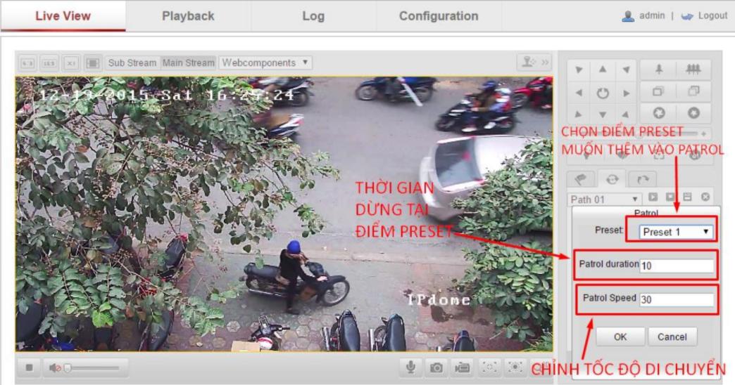 HƯỚNG DẪN SỬ DỤNG CAMERA QUAY QUÉT IP HIKVISION