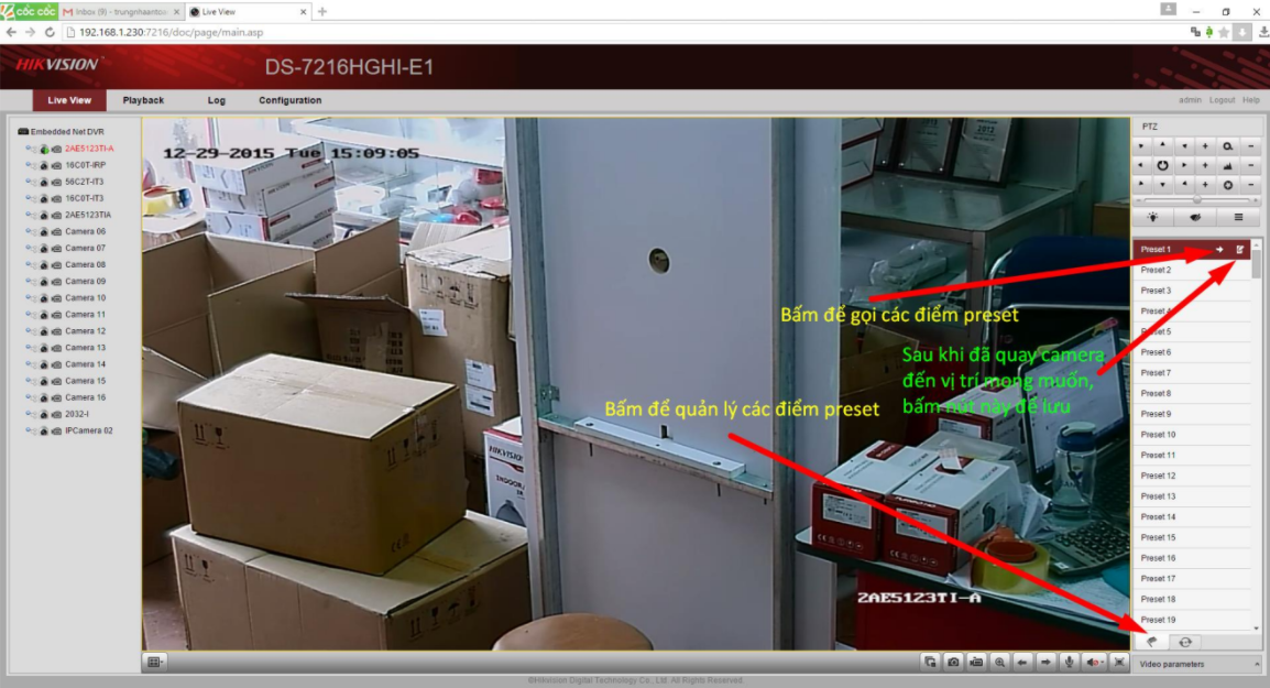 HƯỚNG DẪN SỬ DỤNG CAMERA QUAY QUÉT ANALOG-TURBO HIKVISION