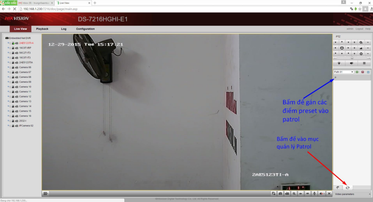 HƯỚNG DẪN SỬ DỤNG CAMERA QUAY QUÉT ANALOG-TURBO HIKVISION