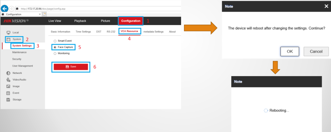 HƯỚNG DẪN KÍCH HOẠT VÀ CÀI ĐẶT TÍNH NĂNG FACE CAPTURE CAMERA HIKVISION