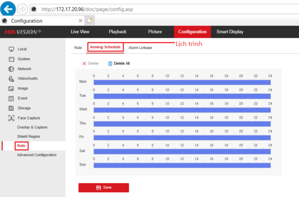 HƯỚNG DẪN KÍCH HOẠT VÀ CÀI ĐẶT TÍNH NĂNG FACE CAPTURE CAMERA HIKVISION