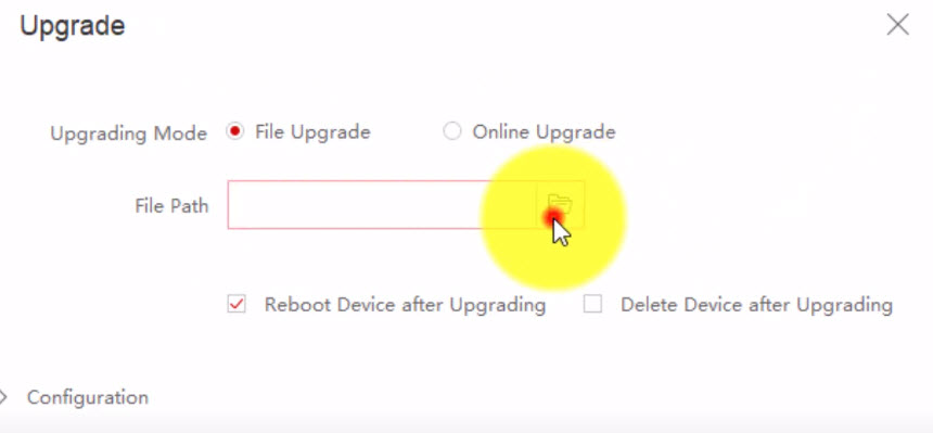 HƯỚNG DẪN CẬP NHẬT FIRMWARE CHO CAMERA ĐẦU GHI HÌNH HIKVISION BẰNG PHẦN MỀM BATCH CONFIGURATION