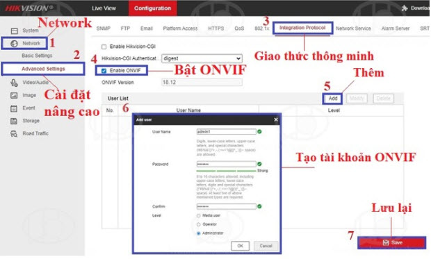 HƯỚNG DẪN THÊM CAMERA IP VAO ĐẦU GHI HÌNH HIKVISION ANALOG BẰNG TRÌNH DUYỆT WEB