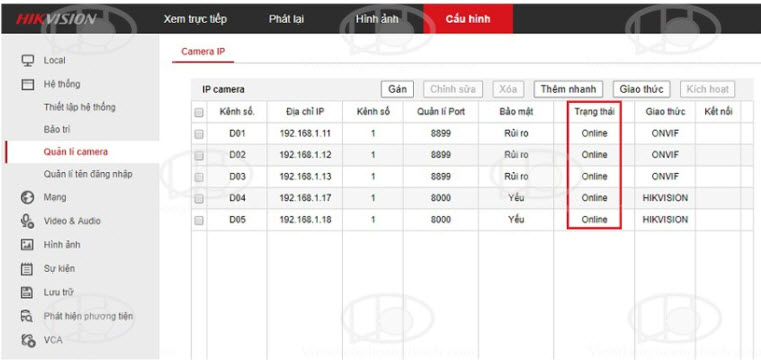 HƯỚNG DẪN THÊM CAMERA IP VAO ĐẦU GHI HÌNH HIKVISION ANALOG BẰNG TRÌNH DUYỆT WEB