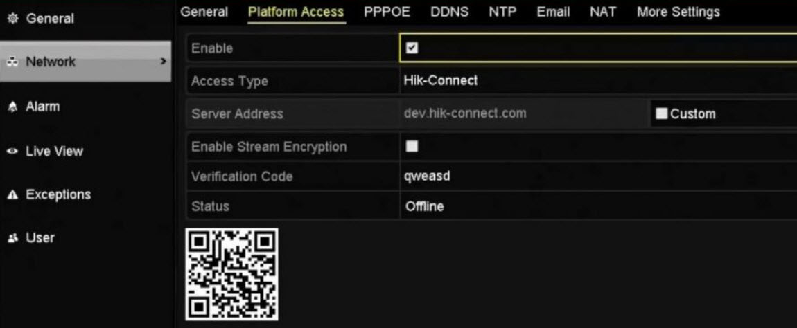 HƯỚNG DẪN LẤY MÃ XÁC THỰC CHO CAMERA ĐẦU GHI HINH HIKVISION ĐỂ ĐĂNG NHẬP VÀO TÀI KHOẢN HIKCONNECT