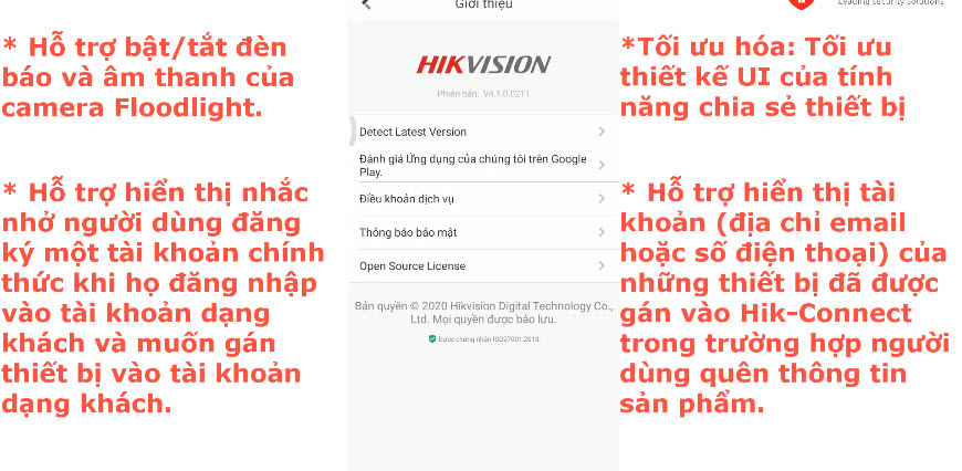 HƯỚNG DẪN CẬP NHẬT PHẦN MỀM HIK-CONNECT BẰNG ĐIỆN THOẠI