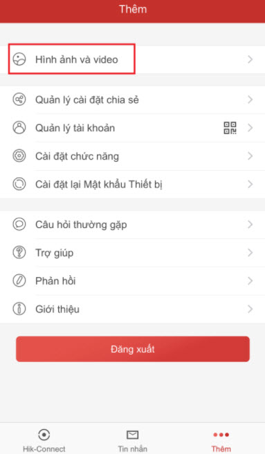 HƯỚNG DẪN TRÍCH XUẤT DỮ LIỆU CAMERA TRÊN PHẦN MỀM HIKCONNECT HIKVISION