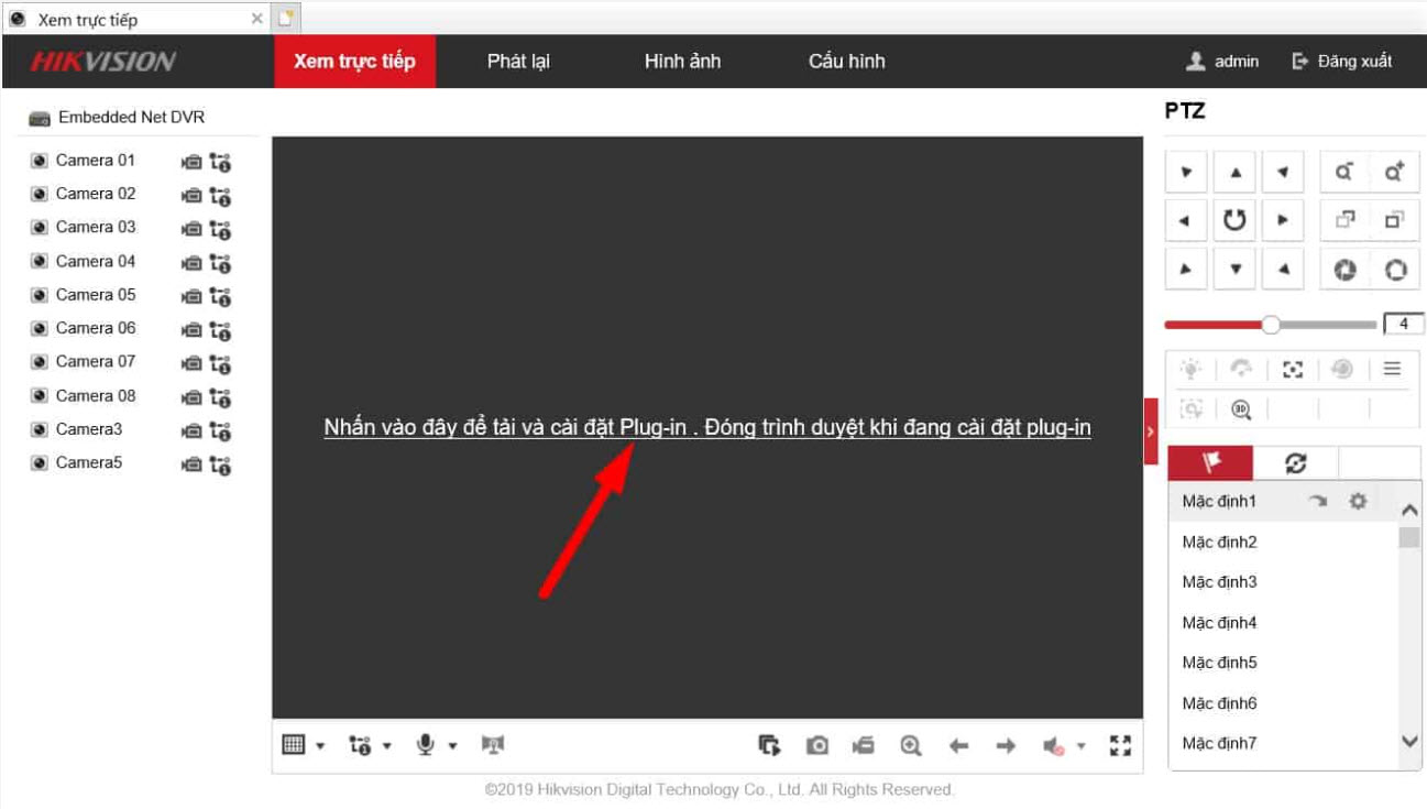 Hướng dẫn cài đặt và xem camera Hikvision trên trình duyệt internet explorer