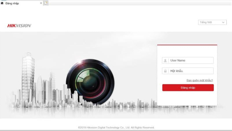 Hướng dẫn cài đặt và xem camera Hikvision trên trình duyệt internet explorer