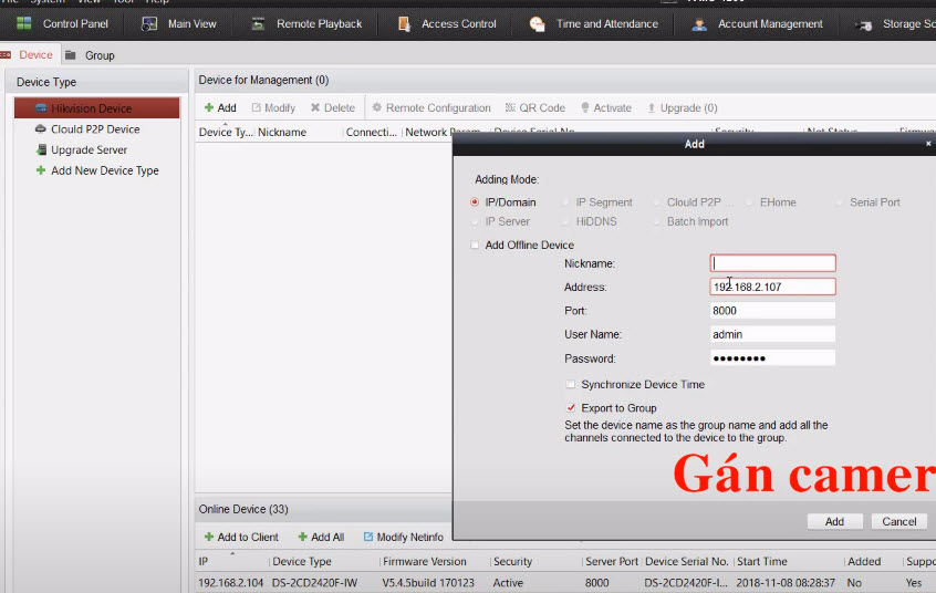 HƯỚNG DẪN BẬT ÂM THANH AUDIO TRÊN CAMERA IP HIKVISION
