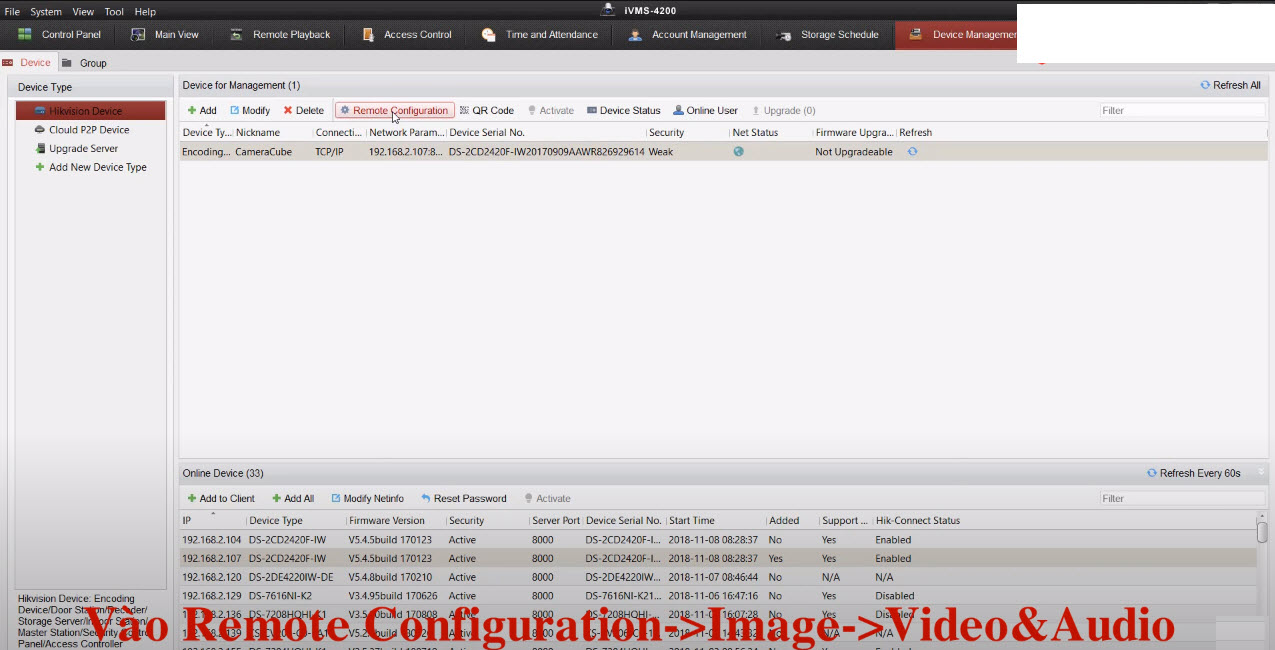 HƯỚNG DẪN BẬT ÂM THANH AUDIO TRÊN CAMERA IP HIKVISION