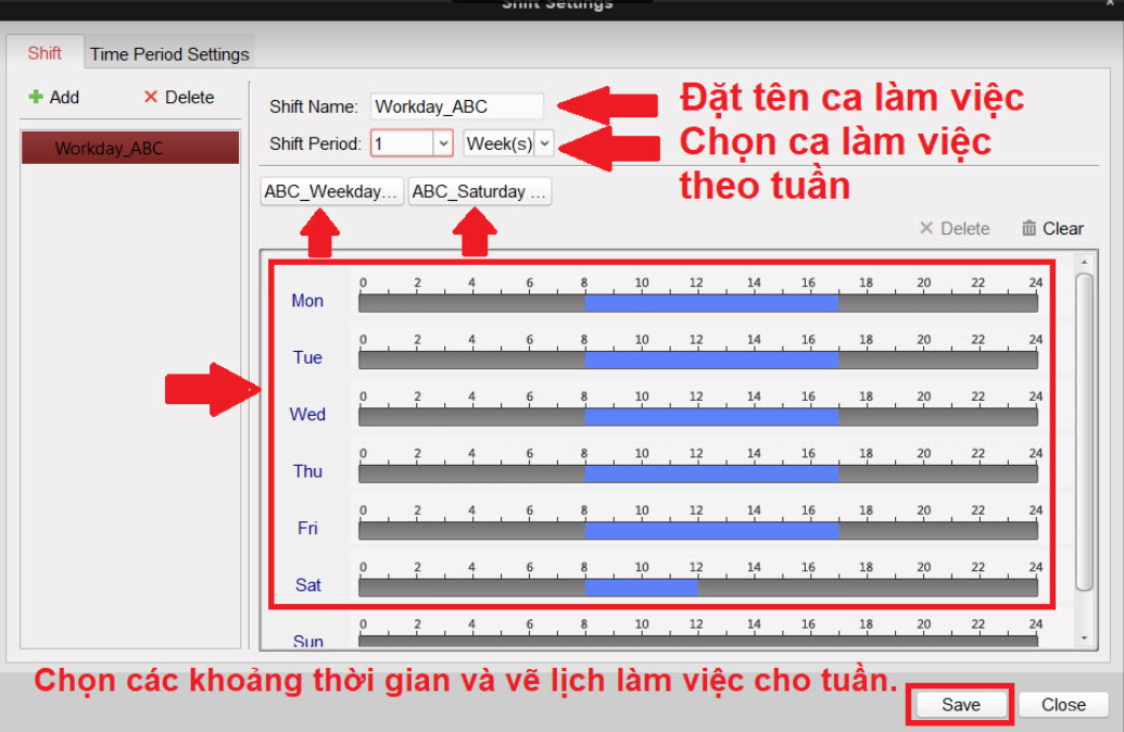 HƯỚNG DẪN CÀI ĐẶT  MÁY CHẤM CÔNG HIKVISION SH-K2A801