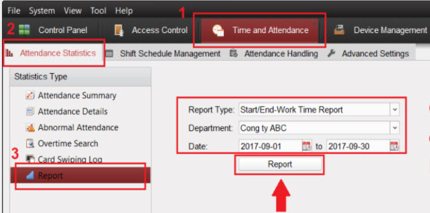 HƯỚNG DẪN CÀI ĐẶT  MÁY CHẤM CÔNG HIKVISION SH-K2A801