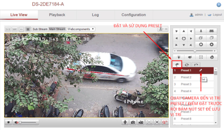 DÙNG THIẾT BỊ GÌ ĐỂ ĐIỀU KHIỂN CAMERA QUAY QUÉT PTZ HIKVISION ?