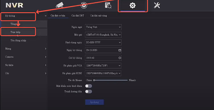 HƯỚNG DẪN ĐƯA CAMERA RA MÀN HÌNH TIVI ĐỂ XEM TRỰC TIẾP TRÊN ĐẦU GHI HÌNH HIKVISION