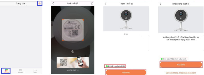 HƯỚNG DẪN CÀI ĐẶT VÀ SỬ DỤNG TỪ CÁC BƯỚC ĐẦU TIÊN CHO CAMERA EZVIZ