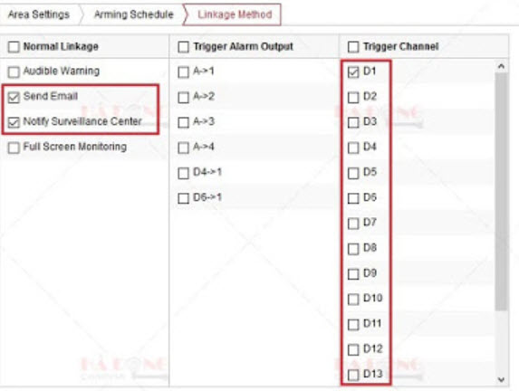 Cách cấu hình gởi cảnh báo qua email trên đầu ghi camera Hikvision