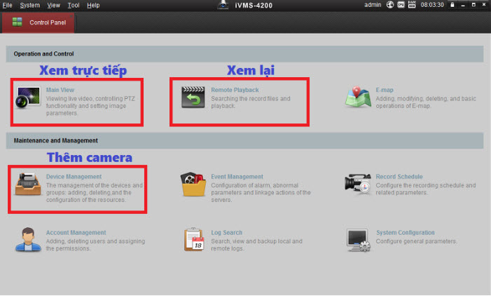 cách xem lại và trích dữ liệu camera trên đầu ghi camera Hikvision trên máy tính, PC, laptop
