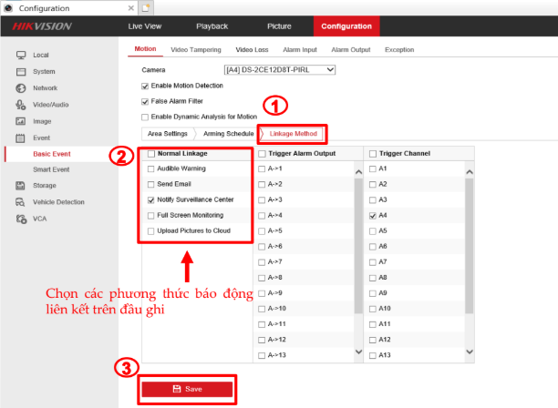 HƯỚNG DẪN SỬ DỤNG  TÍNH NĂNG PHÁT HIỆN CHUYỂN ĐỘNG LỌC BÁO ĐỘNG GIẢ