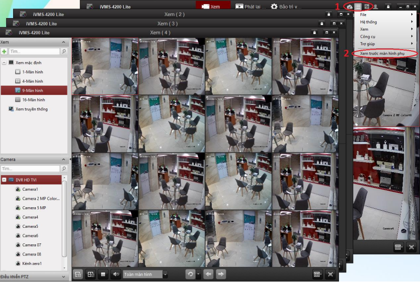 PHẦN MỀM CAEMRA HIKVISION TRÊN MÁY TÍNH BẢN NHẸ NHẤT HỆ MẶT TRỜI