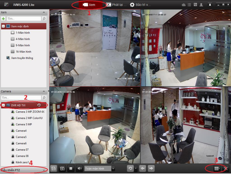 PHẦN MỀM CAEMRA HIKVISION TRÊN MÁY TÍNH BẢN NHẸ NHẤT HỆ MẶT TRỜI