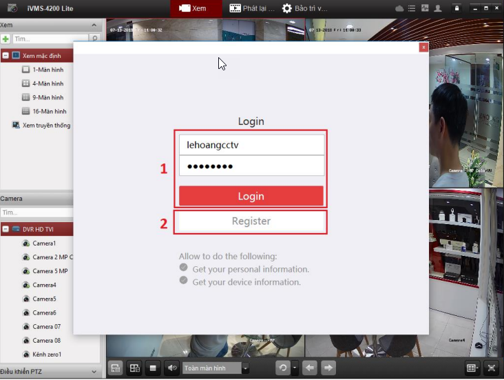 PHẦN MỀM CAEMRA HIKVISION TRÊN MÁY TÍNH BẢN NHẸ NHẤT HỆ MẶT TRỜI