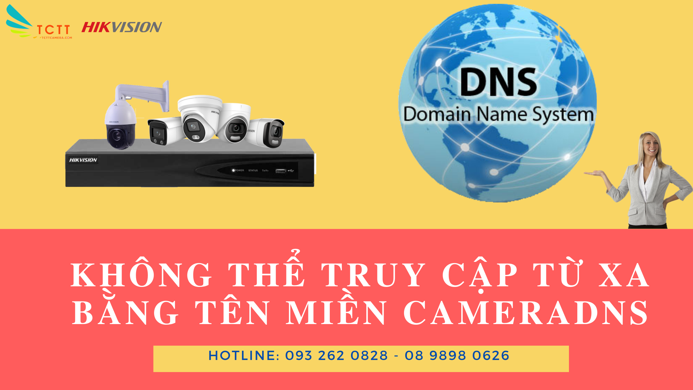CÀI ĐẶT TÊN MIỀN CAMERADDNS NHƯNG KHÔNG TRUY CẬP ĐƯỢC TỪ XA ?