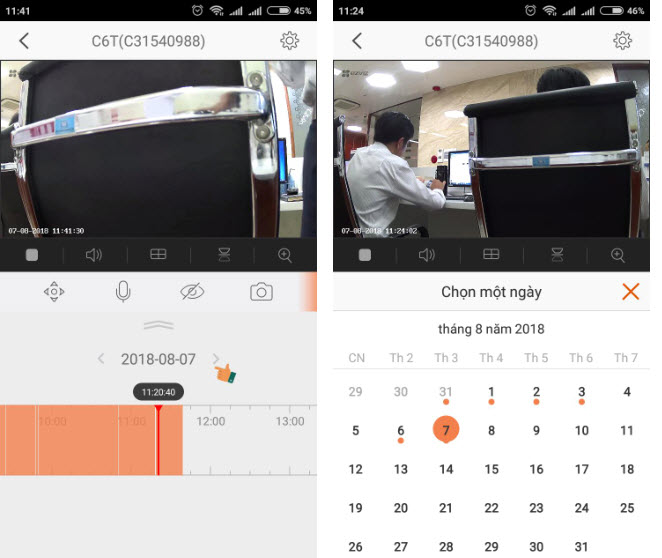 HƯỚNG DẪN SỬ DỤNG CAMERA THÔNG MINH CỦA EZVIZ C6T